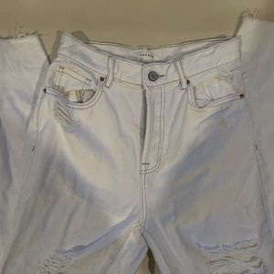 White Ripped Pacsun Jeans
